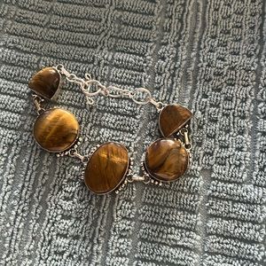 silver accented bracelet